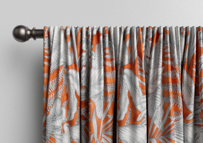 Caicos, Mandarin - Made to Measure Curtains - Image 9